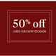 50% off Cards | Amazon | Use code MERRYCARDS50